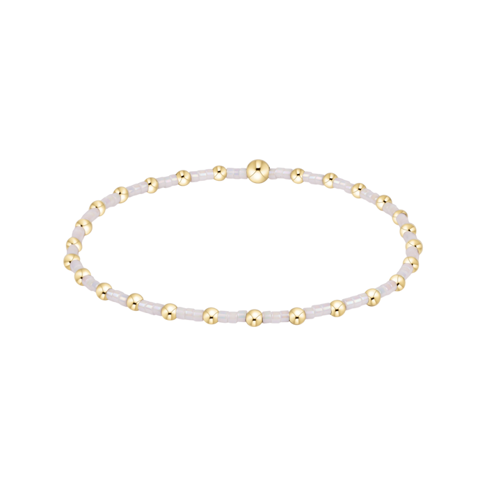 Hope Sincerity Bracelet - Silky White by Enewton
