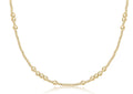 Hope Unwritten 17" Beaded Choker by enewton