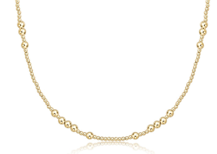 Hope Unwritten 17" Beaded Choker by enewton