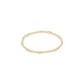 Hope Unwritten Gold 3mm Bracelet by enewton