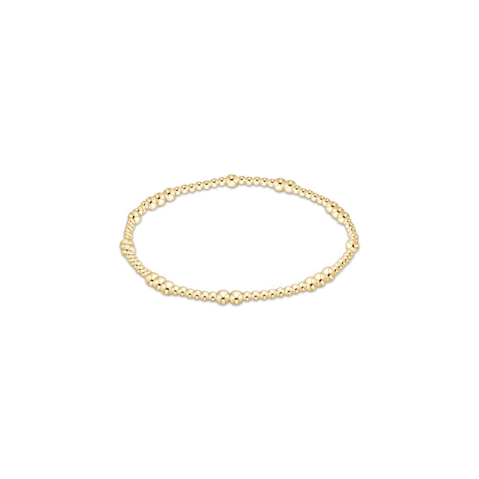 Hope Unwritten Gold 3mm Bracelet by enewton