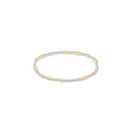 Hope Unwritten Mixed Metal 3mm Bracelet by enewton