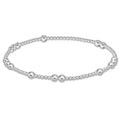 Hope Unwritten Sterling 4mm Bracelet by enewton