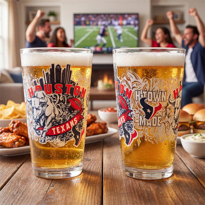 Houston Texans 16oz Glass Pint