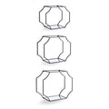 Hudson Mirrored Wall Shelves, Set Of 3
