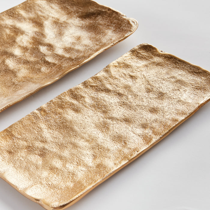Imani Decorative Rectangular Trays, Set Of 2 - View 3