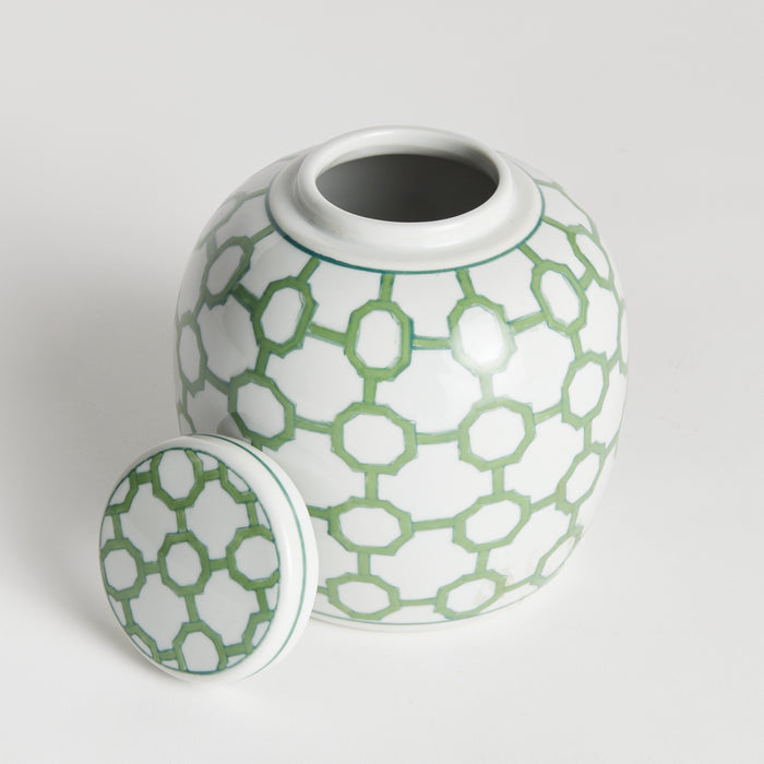 Imperial Link Lidded Jar - View 3
