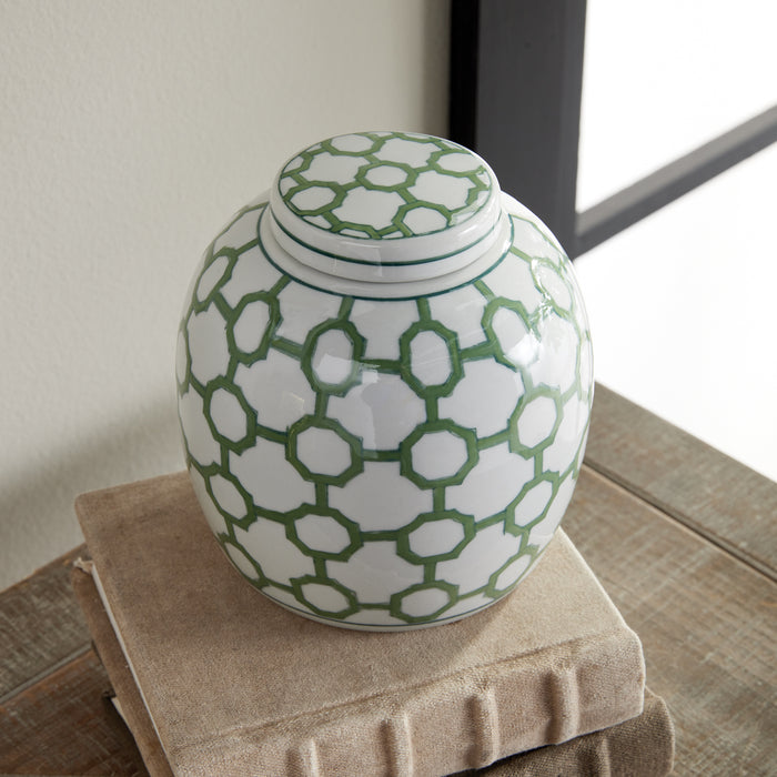 Imperial Link Lidded Jar - View 8