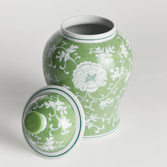 Imperial Lotus Lidded Ginger Jar - View 4