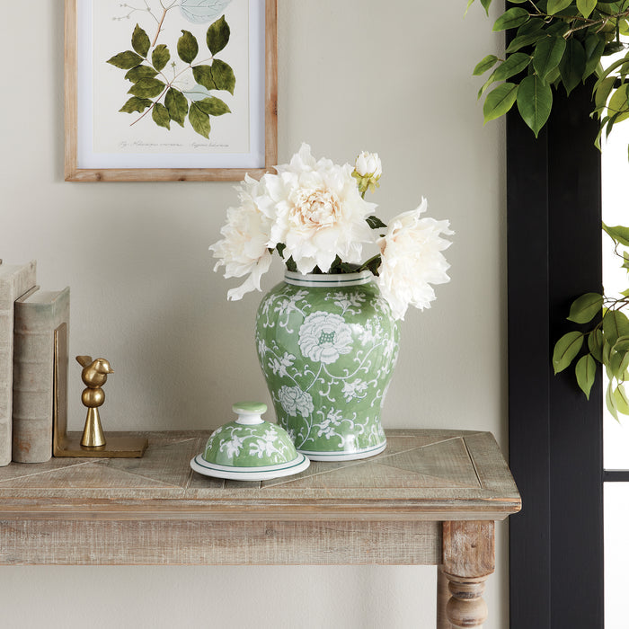 Imperial Lotus Lidded Ginger Jar - View 7
