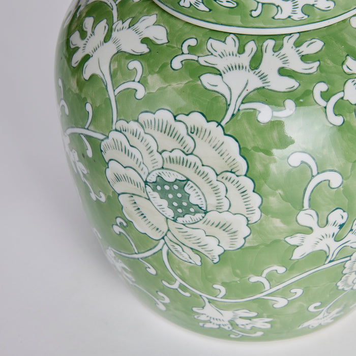 Imperial Lotus Lidded Jar - View 3