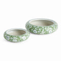Imperial Lotus Low Pots Large, Set Of 2