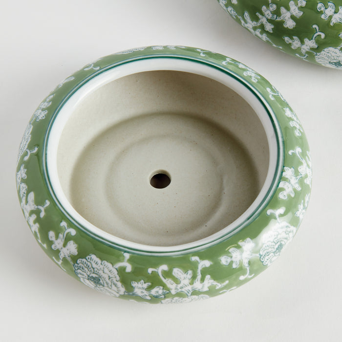 Imperial Lotus Low Pots Large, Set Of 2 - View 4