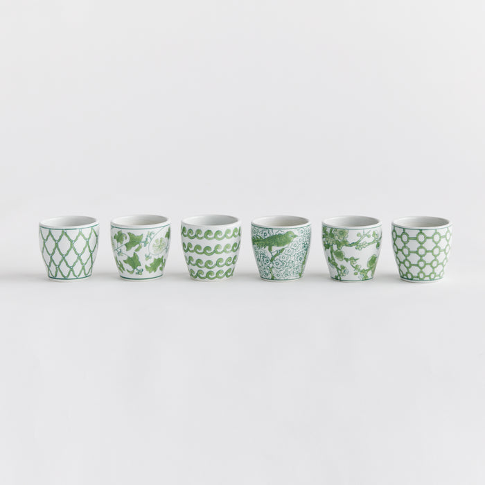 Imperial Mini Flower Pots, Set Of 6 - View 2