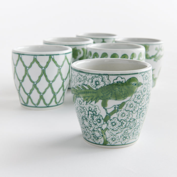 Imperial Mini Flower Pots, Set Of 6 - View 3