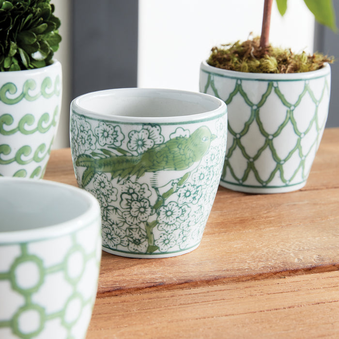 Imperial Mini Flower Pots, Set Of 6 - View 6