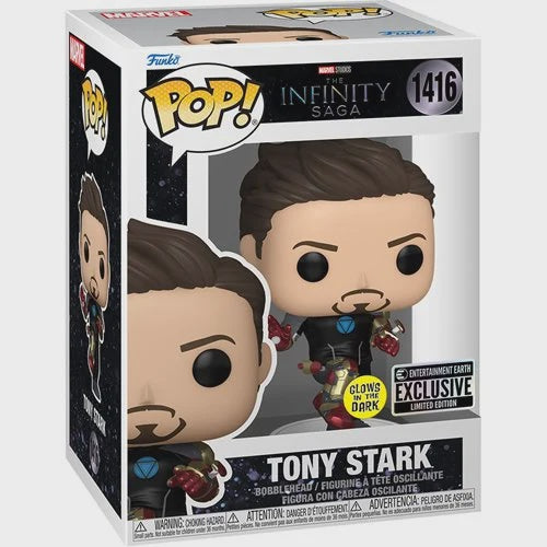 Iron Man 3 Tony Stark Suit Up Glow In The Dark Funko Pop 1416