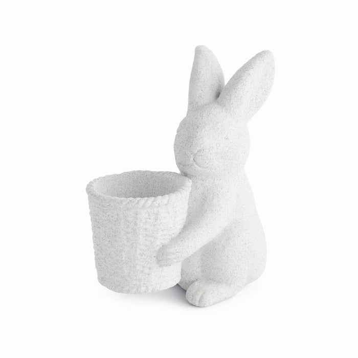 Janie Rabbit With Basket Pot
