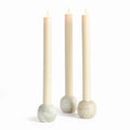 Jocelyn Marble Taper Holders, Set Of 3