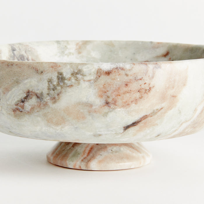 Josephine Marble Footed Bowl - View 4