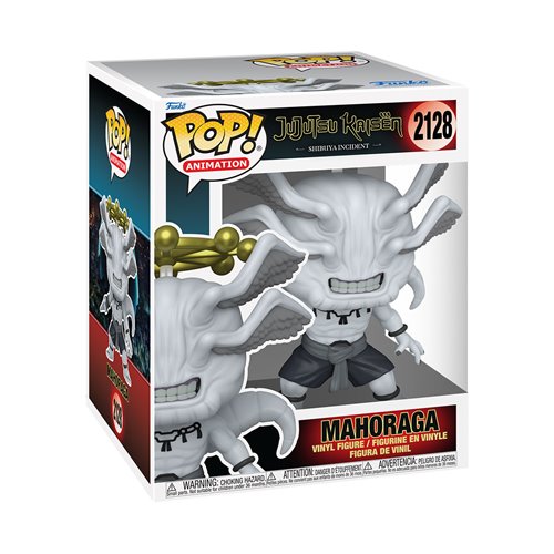 Jujutsu Kaisen Shibuya Incident Mahoraga Super 6 1/4-Inch Funko Pop! Vinyl Figure #2128