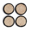 Jute Coasters, Set Of 4