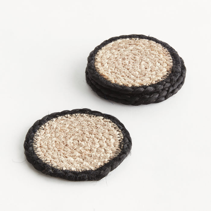 Jute Coasters, Set Of 4 - View 3