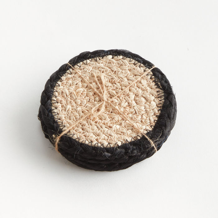 Jute Coasters, Set Of 4 - View 5