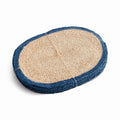 Jute Coil Oval Placemats, Set Of 8