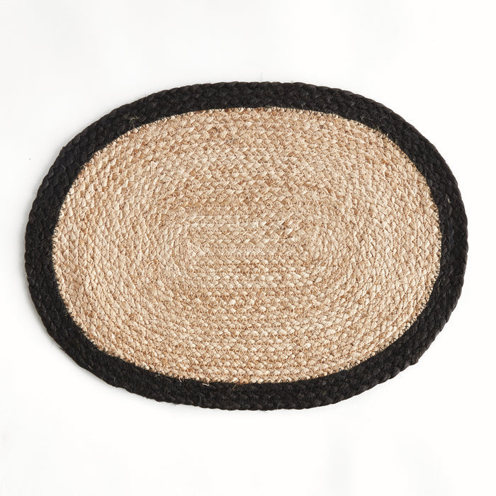 Jute Coil Oval Placemats, Set Of 8 - View 3