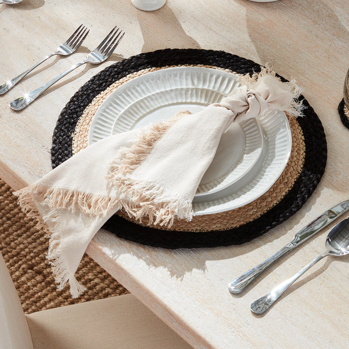 Jute Coil Round Placemats, Set Of 8 - View 4