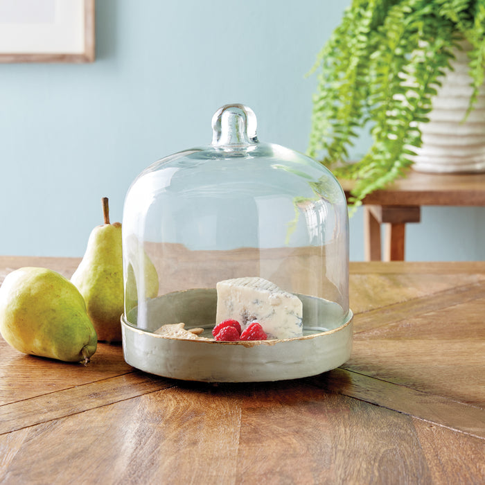 Kammie Tray With Cloche Small - View 5