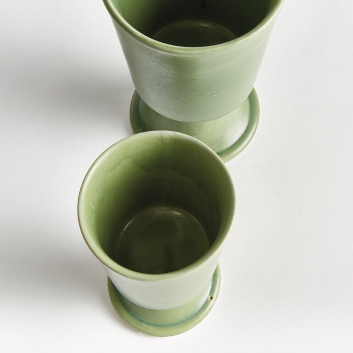 Kelcy Footed Cachepots, Set Of 2 - View 3