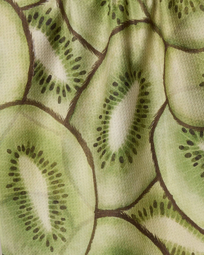 Kiwi Slices Tea Towel by Geometry - view 2