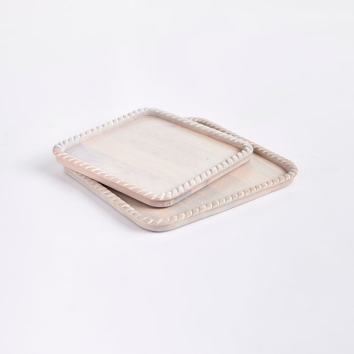 Langley Square Trays, Set Of 2 - View 2