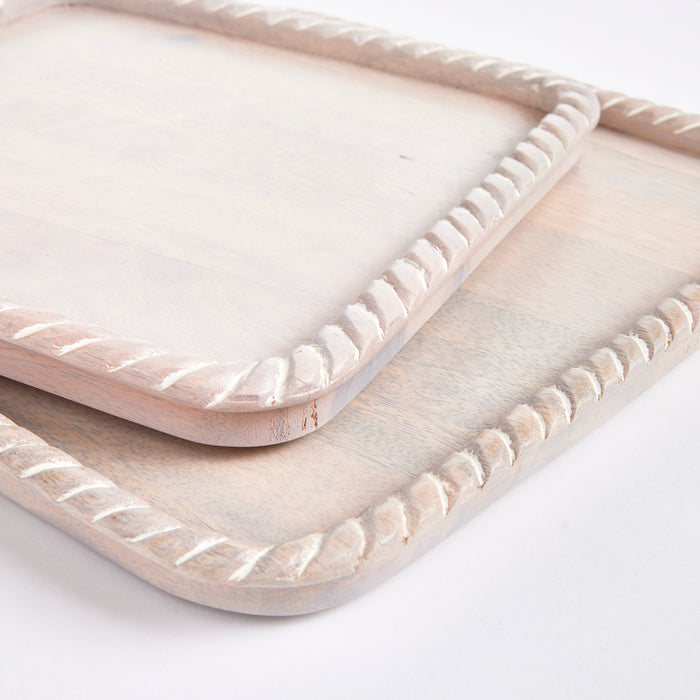 Langley Square Trays, Set Of 2 - View 3