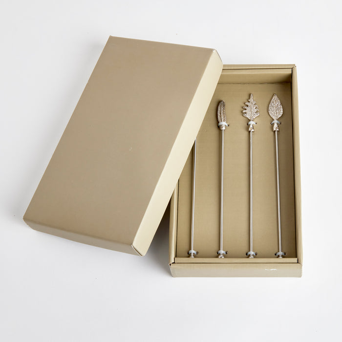 Leaf Swizzle Sticks, Set Of 4 - View 2