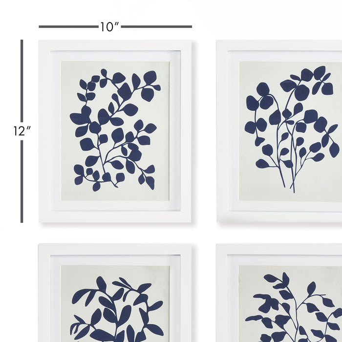 Leafy Vine Prints, Set Of 4 - View 2