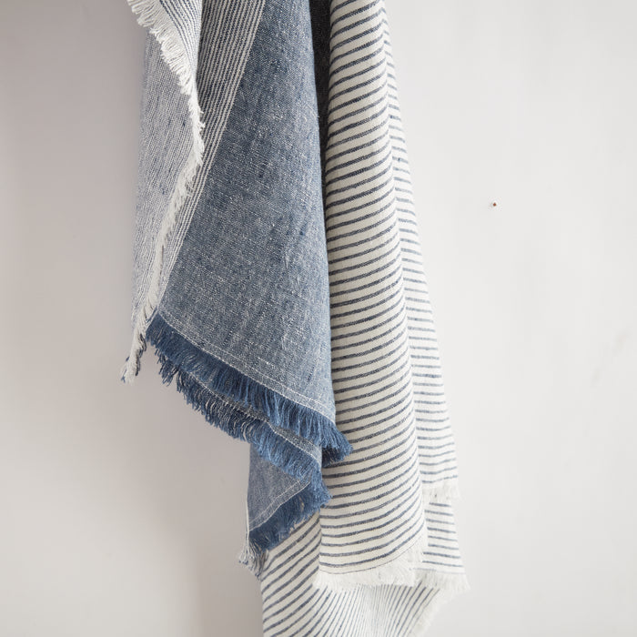 Leon European Linen Throw - View 2