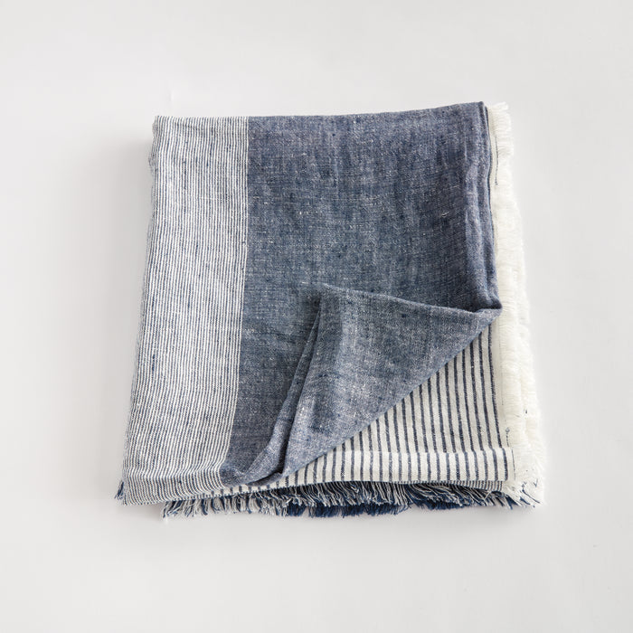 Leon European Linen Throw - View 3