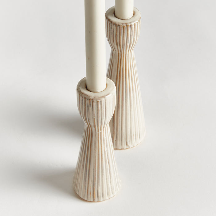 Lesley Taper Holders, Set Of 2 - View 2