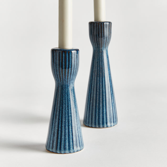 Lesley Taper Holders, Set Of 2 - View 3