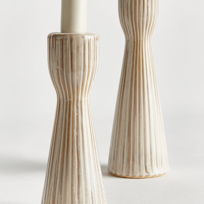 Lesley Taper Holders, Set Of 2 - View 3