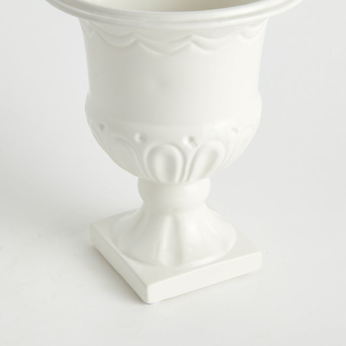 Liana Decorative Pedestal Urn Small - View 2