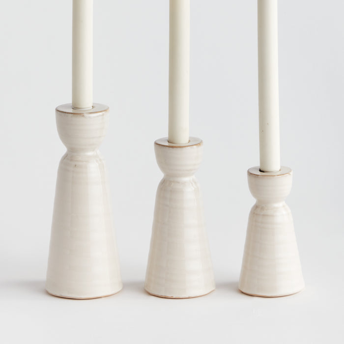 Libbey Taper Holders, Set Of 3 - View 3