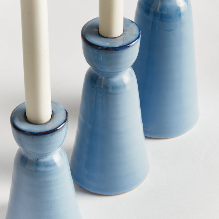 Libbey Taper Holders, Set Of 3 - View 3
