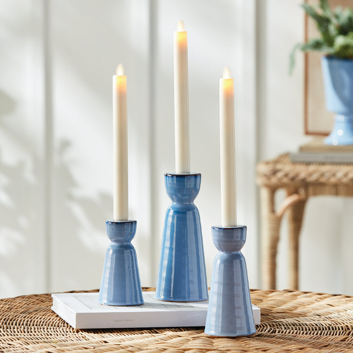 Libbey Taper Holders, Set Of 3 - View 4