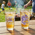 Louisiana State University 16oz Glass Pint