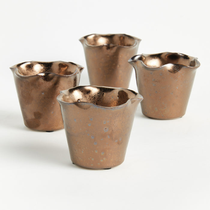 Lydia Mini Pots, Set Of 4 - View 2