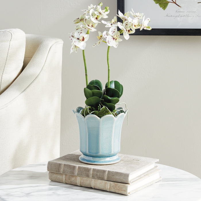 Maline Footed  Pot Small - View 5